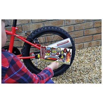 TURBOSPOKE Układ Wydechowy z Efektami Dźwiękowymi do Roweru dla Dzieci