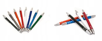 BOND МЕТАЛЛ РЕКЛАМНЫЕ РУЧКИ 100 ШТ С ГРАВИРОВКОЙ