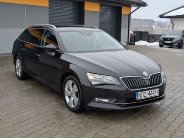 Skoda Superb III Kombi 2.0 TDI 150KM 2016 Skoda Superb Hak Klima Alu Ele. Klapa Serwis Gwarancja 2.0 Diesel 150KM, zdjęcie 10