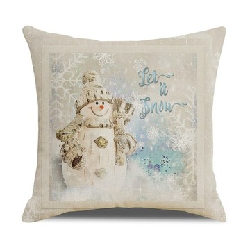 ŚWIĄTECZNA POSZEWKA NA PODUSZKĘ DEKORACYJNA 45X45