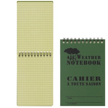 NOTES NOTATNIK ZESZYT WODOODPORNY SURVIVAL MFH