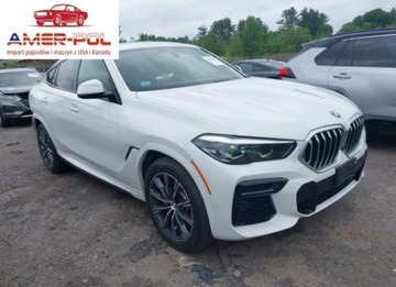 BMW X6 G06 2022 BMW X6 xDrive40i 2022 3.0l 3.0 Benzyna 335KM