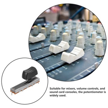 4 шт. СДВИЖНЫЕ ПОТЕНЦИОМЕТРЫ ЛИНЕЙНЫЕ ПОТЕНЦИОМЕТРЫ