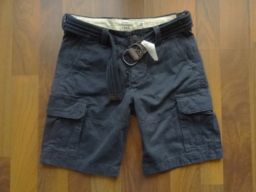 KRÓTKIE SPODENKI ABERCROMBIE & FITCH CARGO r.32 OKAZJA