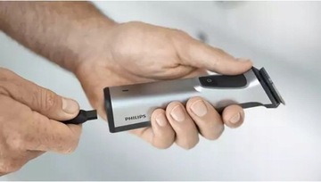 14w1 MASZYNKA PHILIPS TRYMER BRODY WŁOSÓW + ETUI