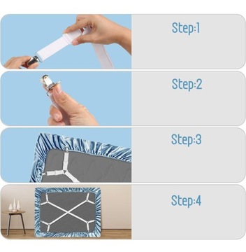 СОЕДИНИТЕЛИ ЛИСТОВ ЭЛАСТИЧНАЯ РЕМЕНЬ ДЛЯ КРЕПЛЕНИЯ ЛИСТА 2 ШТ.