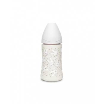 Butelka Hygge 270ml królik SZARY SUAVINEX