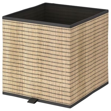 IKEA GNABBAS Pojemnik, kosz, wkład Kallax brązowe