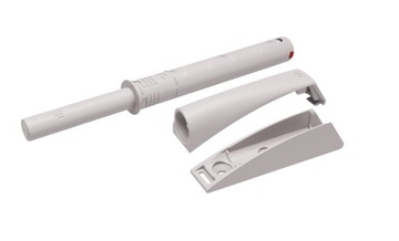 Бампер K-Push длинный 37 мм прочный серый прочный с нажимной резинкой TIP-ON и адаптером