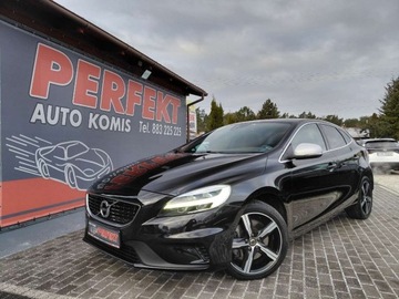 Volvo V40 II 2018 Volvo V40 R Design Automat Navi Kamera Led 1.5 Benzyna 122KM