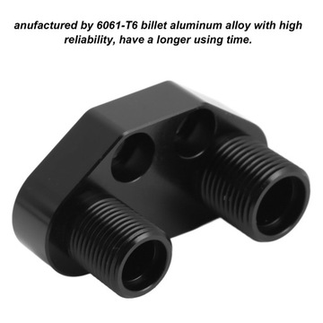 Czarny metalowy zestaw montażowy kolektora