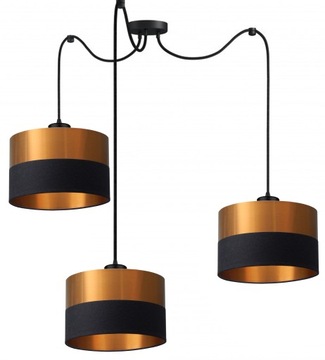 LAMPA WISZĄCA/SUFITOWA LED LOFT PAJĄK 3 1/2 C/M
