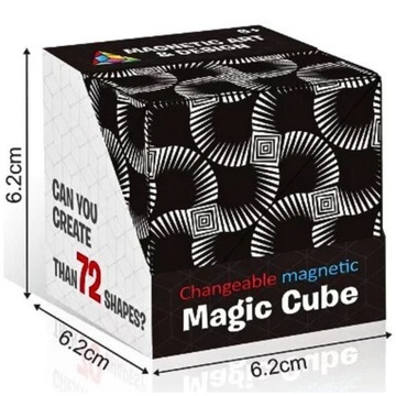 АНТИСТРЕССОВАЯ НЕПОДА МАГНИТНЫЙ КУБ ГОЛОВОЛОМКА ЛОГИЧЕСКАЯ ИГРА