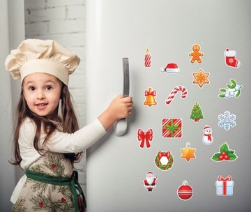 МАГНИТЫ НА ХОЛОДИЛЬНИК №5 РОЖДЕСТВЕНСКИЕ