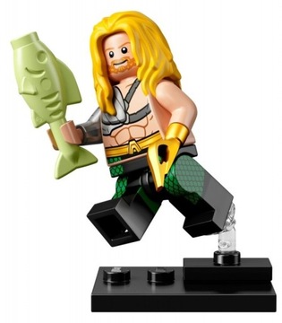 LEGO MINIFIGURES SERIA DC FIGURKA AQUAMAN 71026 3