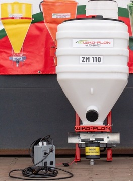 ПОСЛЕКУРСНАЯ СЕЯЛКА РАЗБРАСЫВАТЕЛЬ С КРЕПЛЕНИЕМ СМЕСИТЕЛЯ WIKO-PLON + ЛИСТОВОЙ МЕТАЛЛ