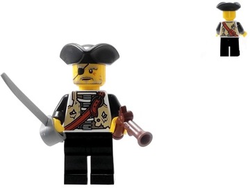 LEGO Pirates - Pirat + szabla + pistolet !