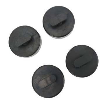 4PCS Jack Point Support Pad Pucks Rubber Larger Static Friction Replacement