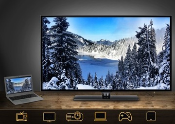 ВЫСОКОСКОРОСТНОЙ ETHERNET-кабель HDMI 2.0 4K 1080p, 1,5 м