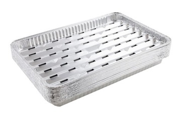 Tacka Aluminiowa na Grilla Zestaw 35 x 23 cm 5 szt.