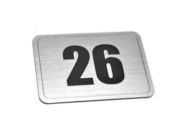 Numerek na drzwi, tabliczka, NUMER, EXTRA GRAWER!