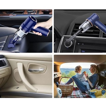 МИНИ ПОРТАТИВНЫЙ АККУМУЛЯТОРНЫЙ РУЧНОЙ АВТОМОБИЛЬНЫЙ ПЫЛЕСОС, СИЛЬНОЕ ВСАСЫВАНИЕ