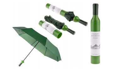 PARASOL - BUTELKA BIAŁEGO WINA - elegancka PARASOLKA