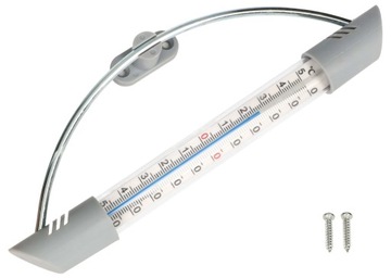 TERMOMETR ZEWNĘTRZNY DŁUGI OKIENNY ŚCIENNY 23 CM