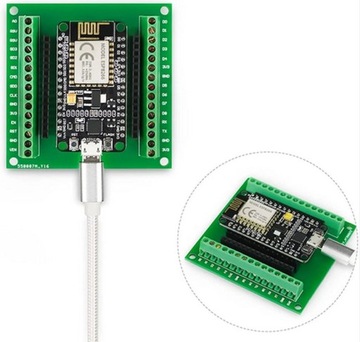 ПРОТОТИП ПЛАТЫ ДЛЯ МОДУЛЕЙ НА ОСНОВЕ ПЛАТЫ РАСШИРЕНИЯ ЭКРАНА ESP8266