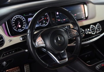 Mercedes Klasa S W222 Limuzyna 350 Blue TEC 258KM 2017 Mercedes-Benz Klasa S Polski salon Pierwszy wlasciciel 3.0 diesel 258 KM, zdjęcie 9
