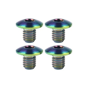 Wanyifa Titanium Bolts M5 Oil Cap Screws For Brake Handle Bicycle Accessori