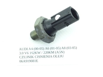 AUDI A6 C5 3.0 V6 SENZOR TLAKU OLEJE