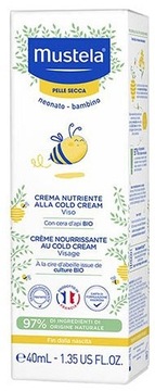 MUSTELA COLD CREAM KREM ODŻYWCZY twarz 40ml