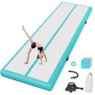 MATA GIMNASTYCZNE AIRTRACKMATTE 300 CM X 100 CM ODCIENIE SZAROŚCI