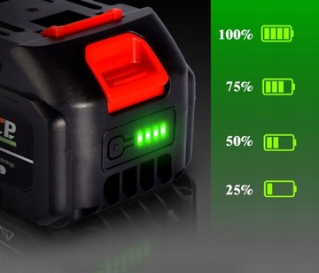 АККУМУЛЯТОРНАЯ МАШИНА ПОД ДАВЛЕНИЕМ МОЩНОСТИ 1500 ВТ + 2 АККУМУЛЯТОРА