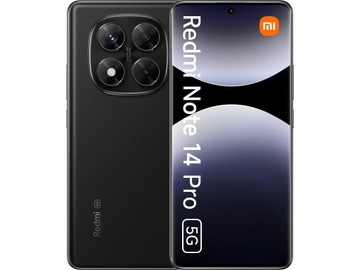 Smartfon Xiaomi Redmi Note 14 Pro 5G NFC 12/512GB czarny Midnight Black