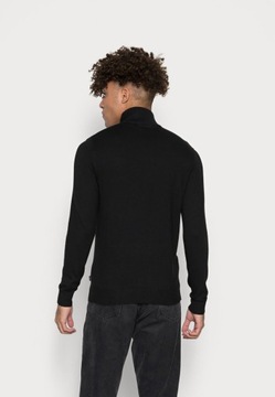 Sweter półgolf z zamkiem Jack & Jones L