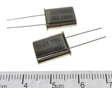 [STcs] Q4.500 MHz rezonator kwarcowy 4.500000MHz _x4szt