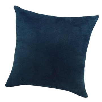 Solid Color Suede Velvet Pillow Dark Blue-45x45cm