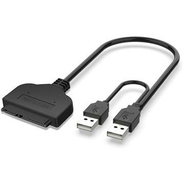ADAPTER USB SATA PRZEJŚCIÓWKA DO DYSKU HDD SSD 2.5