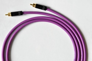 Interkonekt VAN DAMME PURPLE RCA NEUTRIK 75 cm