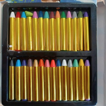 Мелки для рисования лица, 28 цветов.