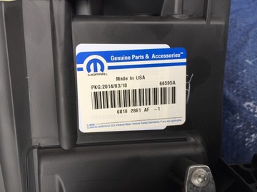 JEEP CHEROKEE KL 13 14 15 16 SVĚTLO XENON LEVÝ EVROPA ORIGINÁLNÍ NOVÁ NR 3