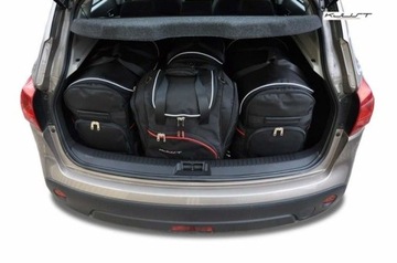 NISSAN QASHQAI 2007-2013 TORBY DO BAGAŻNIKA 4 SZT