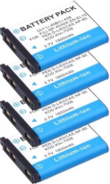 Аккумуляторная батарея Li-40B Li40B Li-42B Li42B EN-EL10 для OLYMPUS NIKON 1800 мА