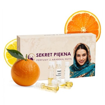 PERFUMY ARABSKIE W OLEJKU I WODA PERFUMOWANA PRÓBKI PERFUM NUTY CYTRUSOWE