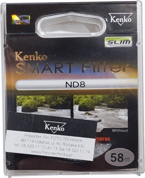 Тонкий фильтр Kko Smart ND8 52 мм