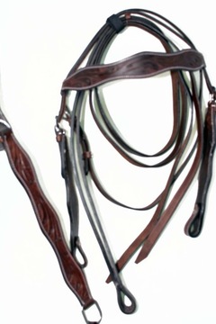 ЗАПАДНАЯ УЗДЕЧКА ИЗ США ПОВОДЬЯ + РАЗМЕР НАГРУДНИКА. Полный