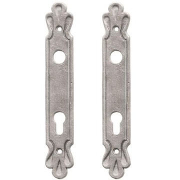 SZYLDY DO DRZWI Z OTWORAMI 278X40 STAL OCYNKOWANA