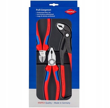 Набор универсальных плоскогубцев Cobra Бестселлер, 3 шт. KNIPEX 00 20 09 V01